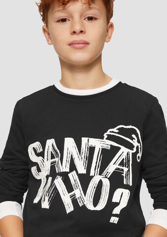T-Shirt s.Oliver en noir