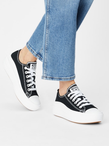 CONVERSE - Sapatilhas baixas 'CHUCK TAYLOR ALL STAR MOVE OX' em preto