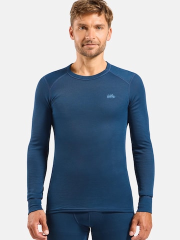 Base layer 'ACTIVE WARM UNI HERITAGE' di ODLO in blu