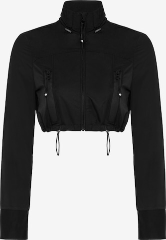 MOROTAI - Chaqueta deportiva 'CHROME TACTICAL BOMBER' en negro: frente