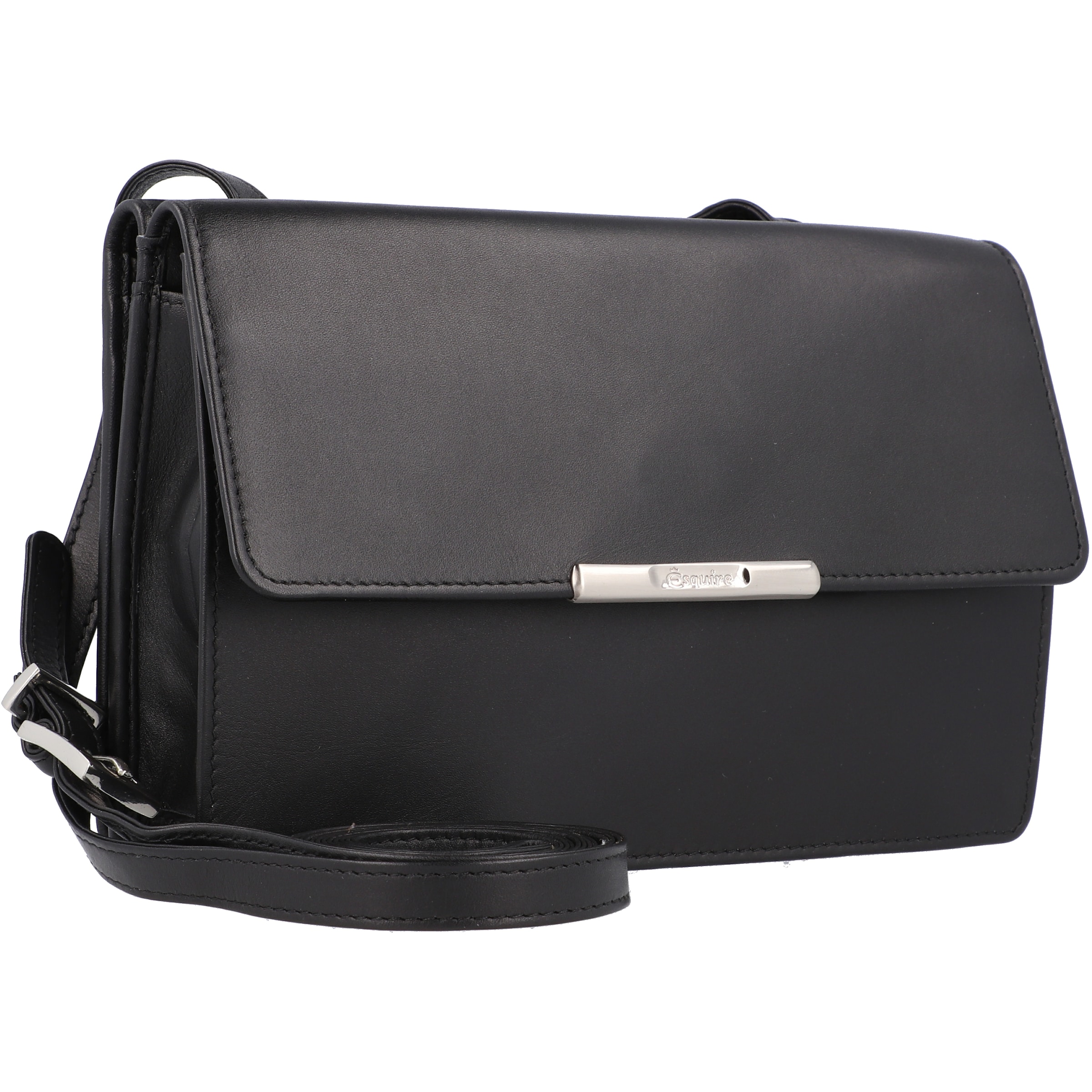 Esquire Clutch 'Helena' in Zwart