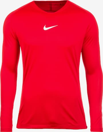 Maglia funzionale 'Park First' di NIKE in rosso: frontale