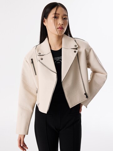 Twist Between-season jacket in Beige: front