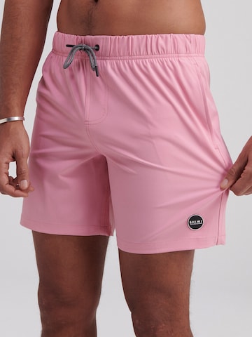 Shiwi Kratke kopalne hlače 'Mike' | roza barva