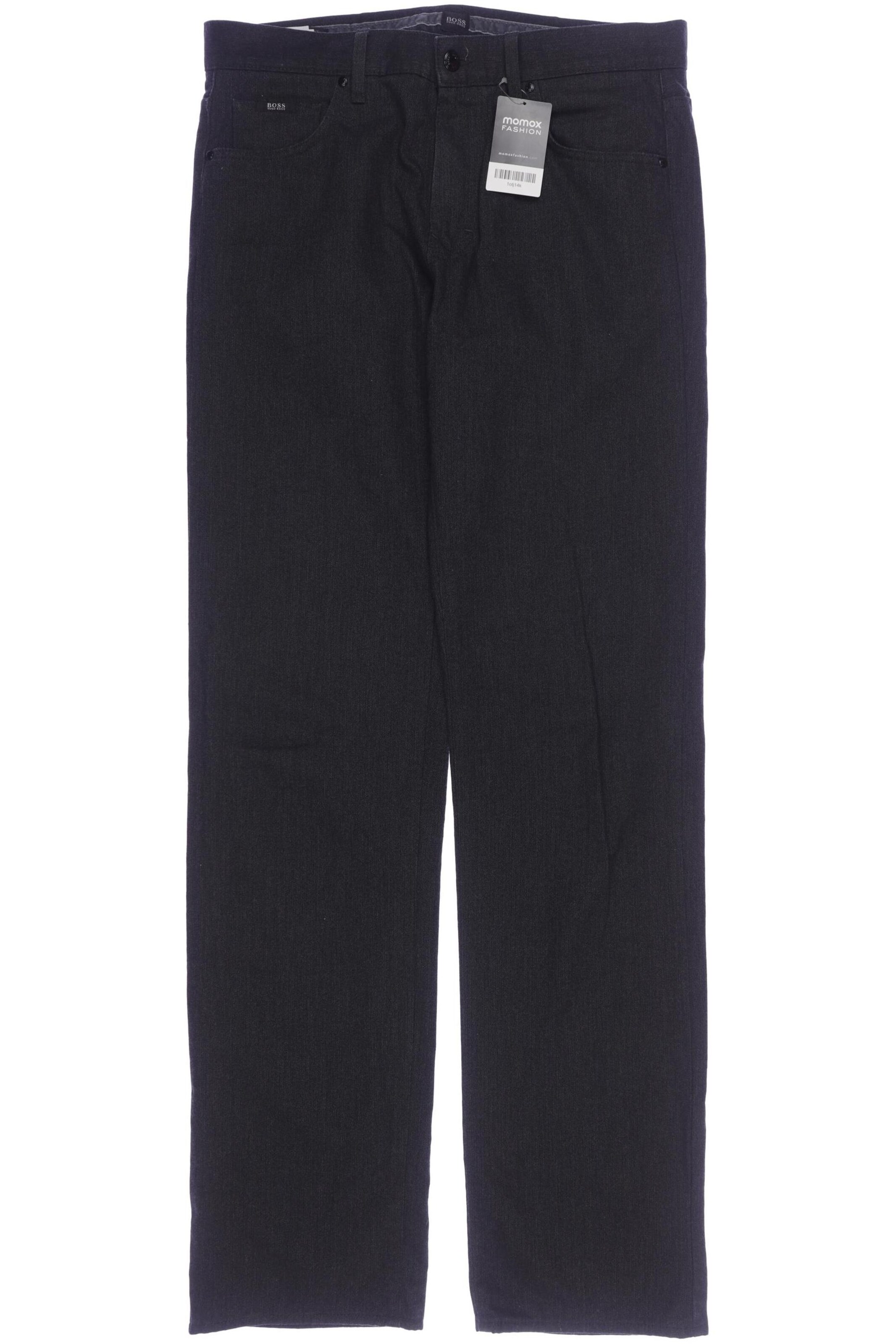 BOSS Stoffhose 33 in Grau: Vorderseite