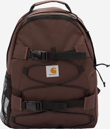 Carhartt WIP Reppu 'Kickflip' värissä ruskea: etupuoli