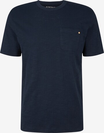 TOM TAILOR Shirt in Blue: front