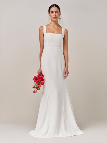 BWLDR Kleid in Weiß: Vorderseite