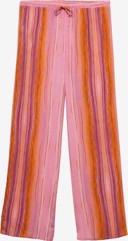 MANGO TEEN Regular Broek 'CAMBOYAP' in Roze: voorkant