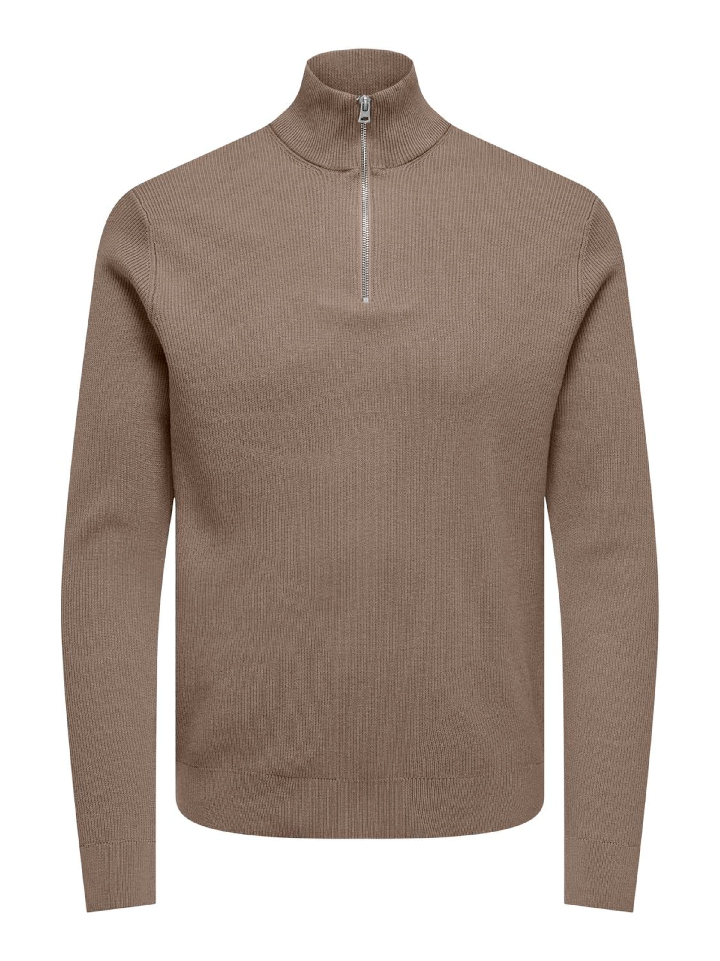 Only &amp; Sons Pullover &#x27;ONSPhil&#x27; in Beige: Vorderseite