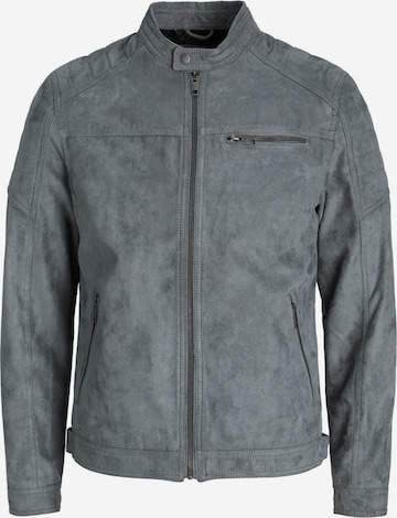 Coupe regular Veste mi-saison 'Rocky' JACK & JONES en gris : devant