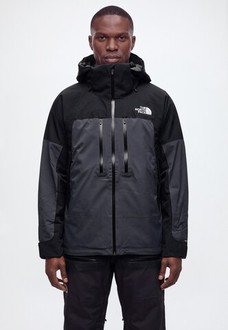 Veste de sport 'CHAKAL' THE NORTH FACE en gris : devant