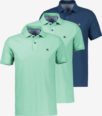 LERROS Shirt 'Basic' in Blau: Vorderseite