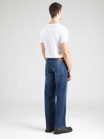 SCOTCH & SODA regular Τζιν 'CANAL AUTHENTIC' σε μπλε: πίσω