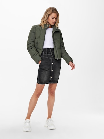 ONLY Winter Jacket 'Dolly' in Green