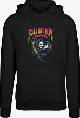 Sweat-shirt 'Fall Out Boy Rock And Roll Reaper' F4NT4STIC en noir : devant