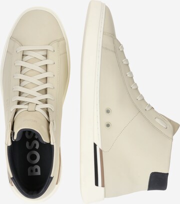 Sneaker alta 'Clint' di BOSS in beige