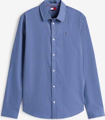 Tommy Jeans Hemd in Blau: Vorderseite
