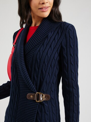 Lauren Ralph Lauren Gebreid vest 'DONATO' in Blauw