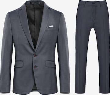 YOUTHUP Suit 'Duett' in Grey: front