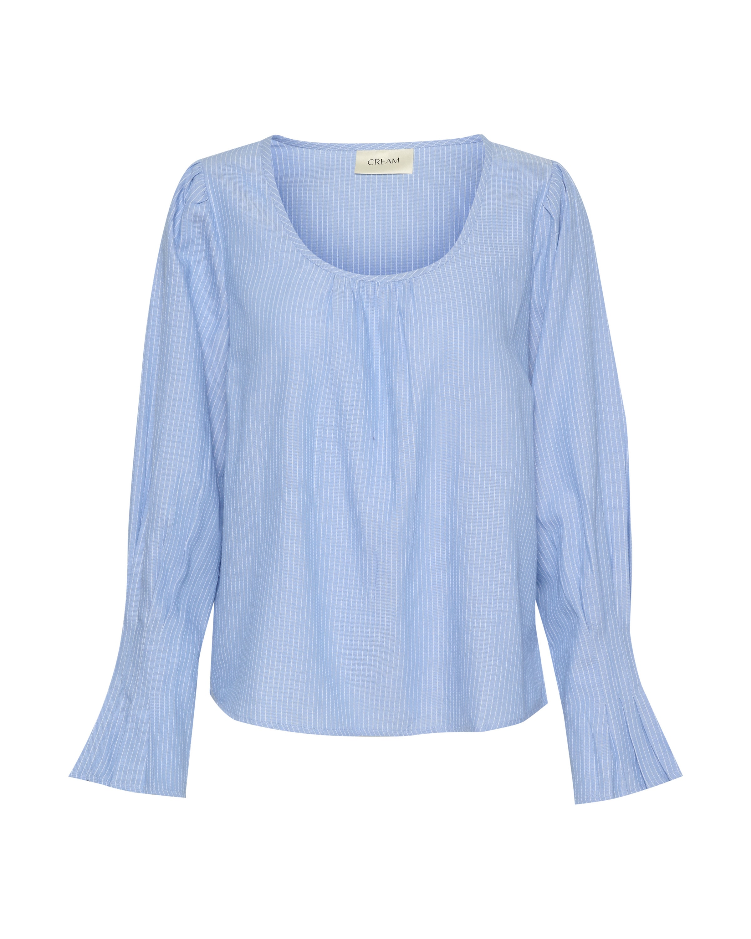 Cream Bluse 'Luna' i blå: forside