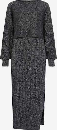 AllSaints Knit dress 'MARGOT' in Black / Silver, Item view