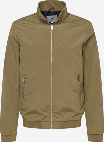 JACK & JONES Jacke 'Rush Harrington' in Grün: predná strana