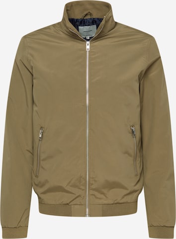 JACK & JONES Between-Season Jacket 'Rush Harrington' in Green: front