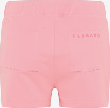 Elbsand Regular Pants 'MELROS' in Pink