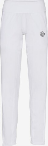 Regular Pantalon de sport BIDI BADU en blanc