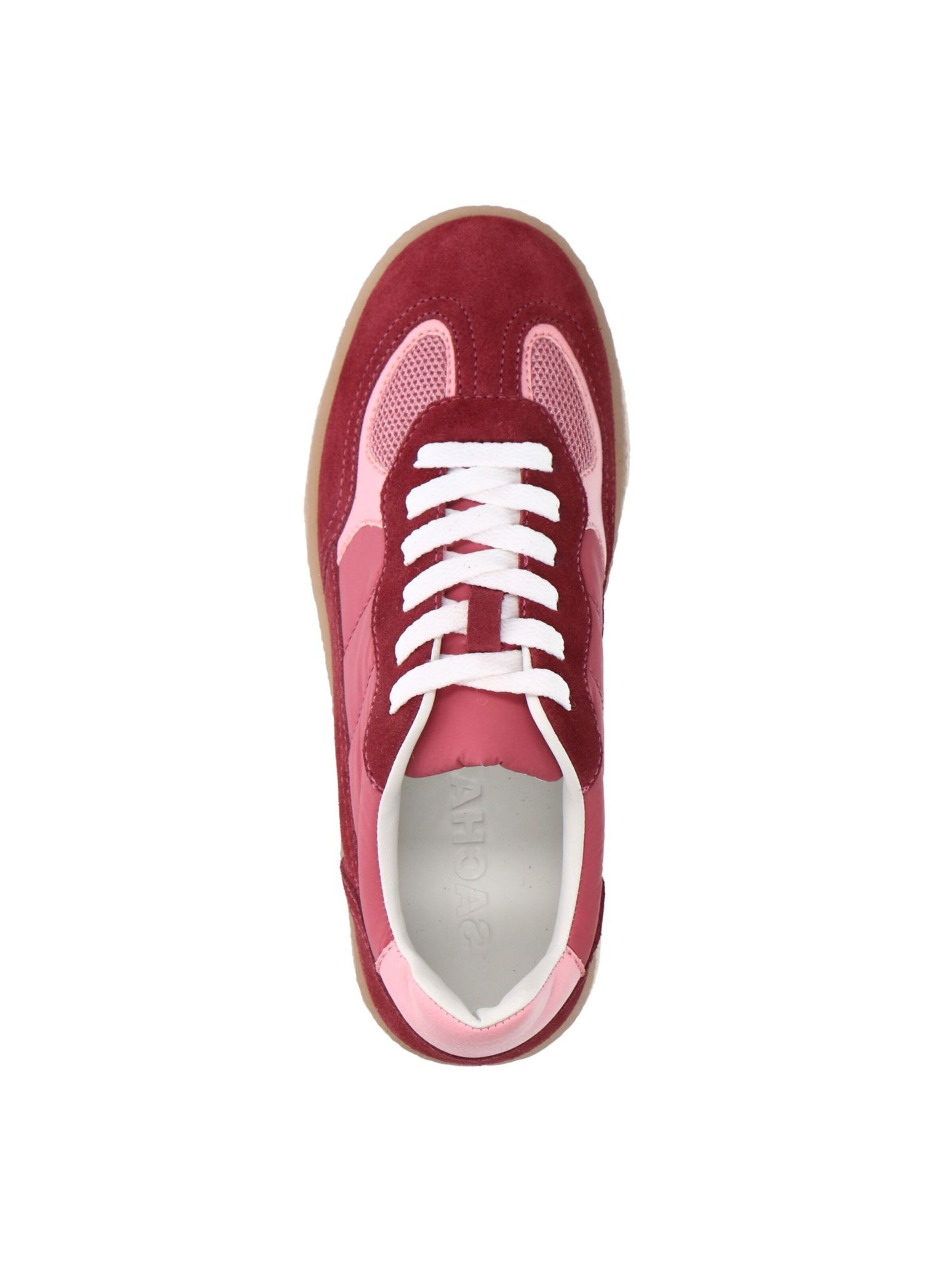 Baskets basses SACHA en rouge