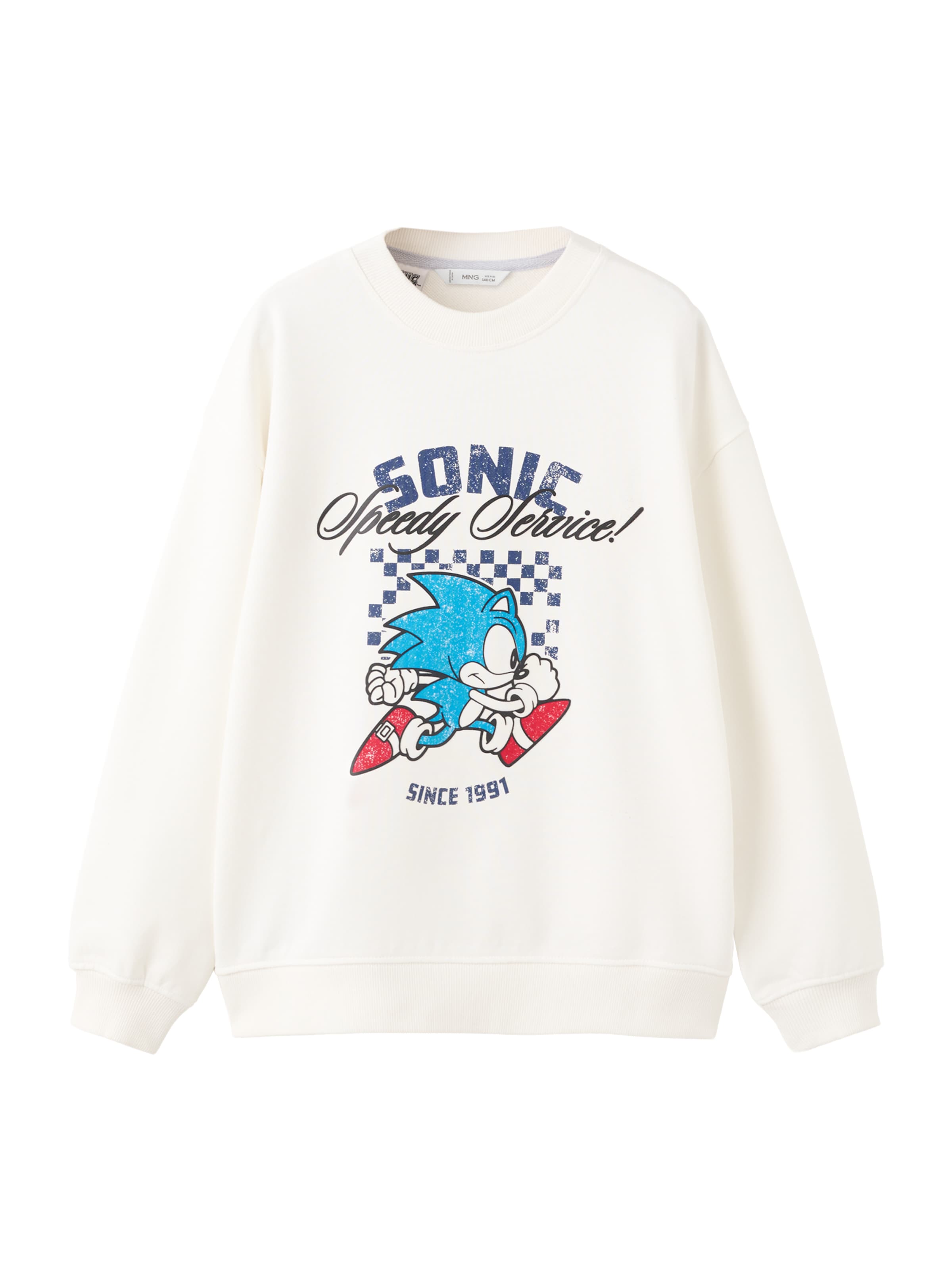 MANGO KIDS Bluza 'SONRING' w kolorze biały: przód