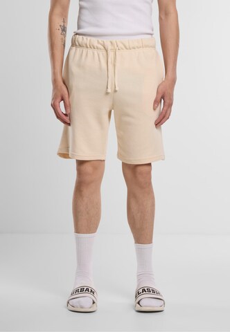 regular Pantaloni 'Terry' di Urban Classics in arancione: frontale
