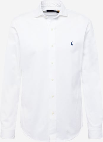 Coupe regular Chemise business Polo Ralph Lauren en blanc : devant