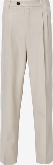 Kelnės su kantu iš AllSaints, spalva – rusvai pilka, Prekių apžvalga