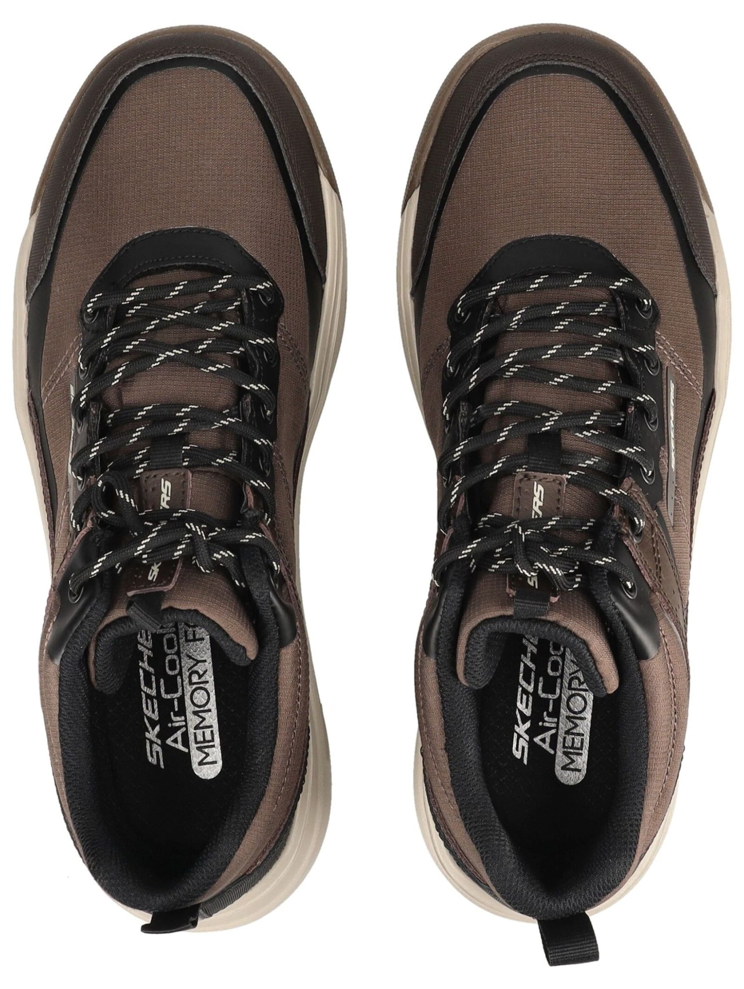 SKECHERS Sneakers hoog 'URBAN STREET HIKER' in Bruin