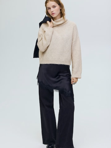 Pull&Bear Pulover | bež barva