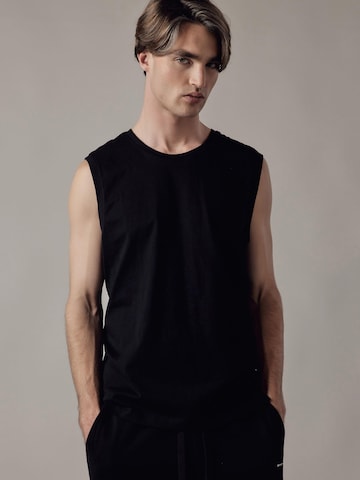 T-Shirt 'Canotta' OWN Off With Nature en noir : devant