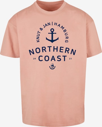 F4NT4STIC Shirt in Orange: front