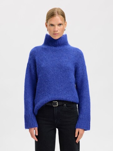SELECTED Pullover in Blau: Vorderseite
