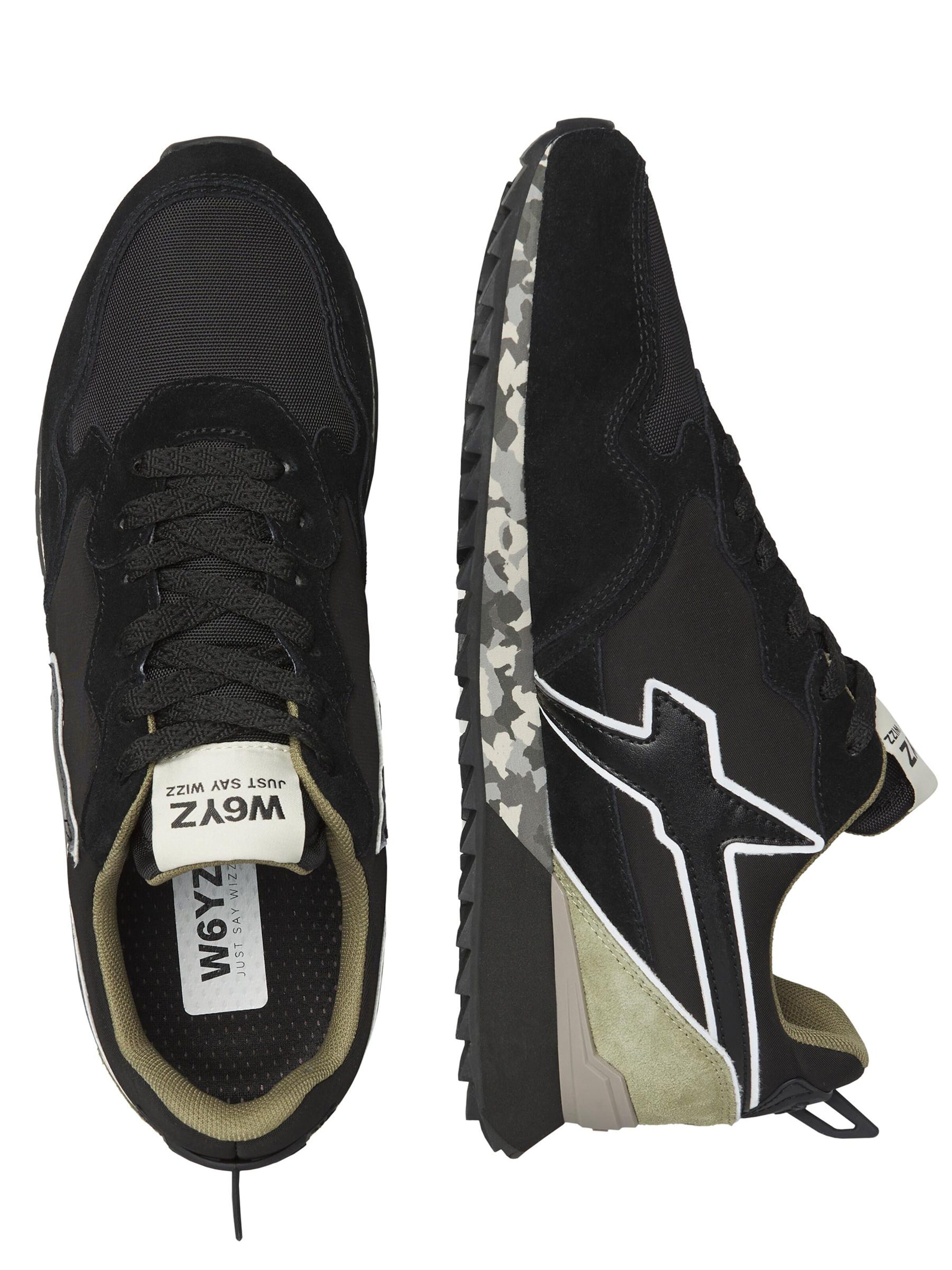 Baskets basses 'JET-M.' W6YZ en vert : devant