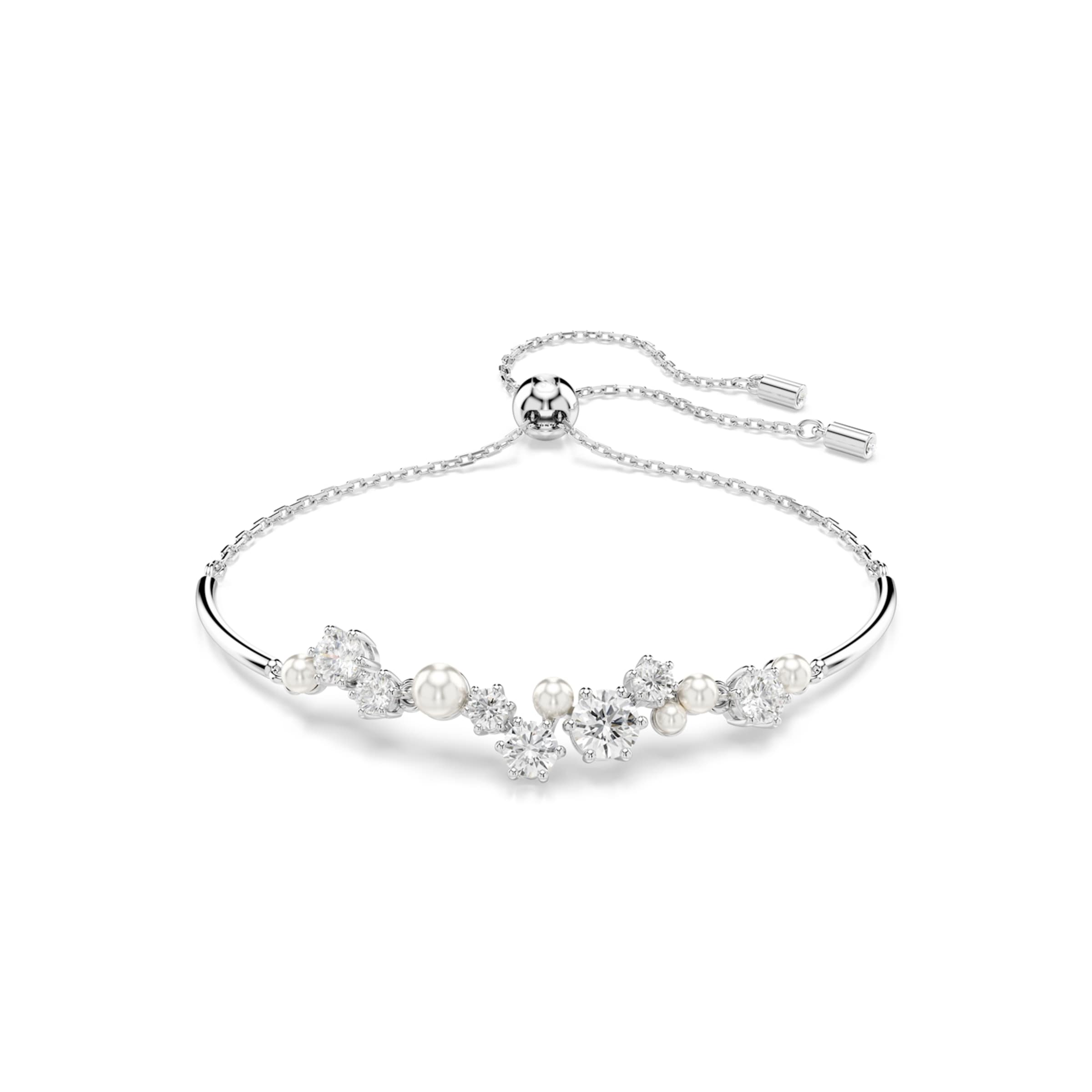Swarovski Armband in Silber: Vorderseite