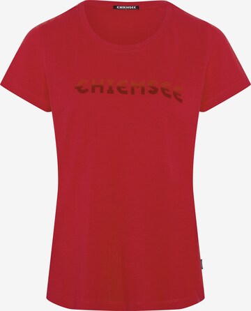 CHIEMSEE T-Shirt in Rot: predná strana