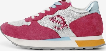 Baskets basses CAFè NOIR en rose : devant