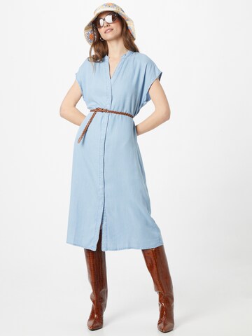 VERO MODA Shirt dress 'IRENE' in Blue