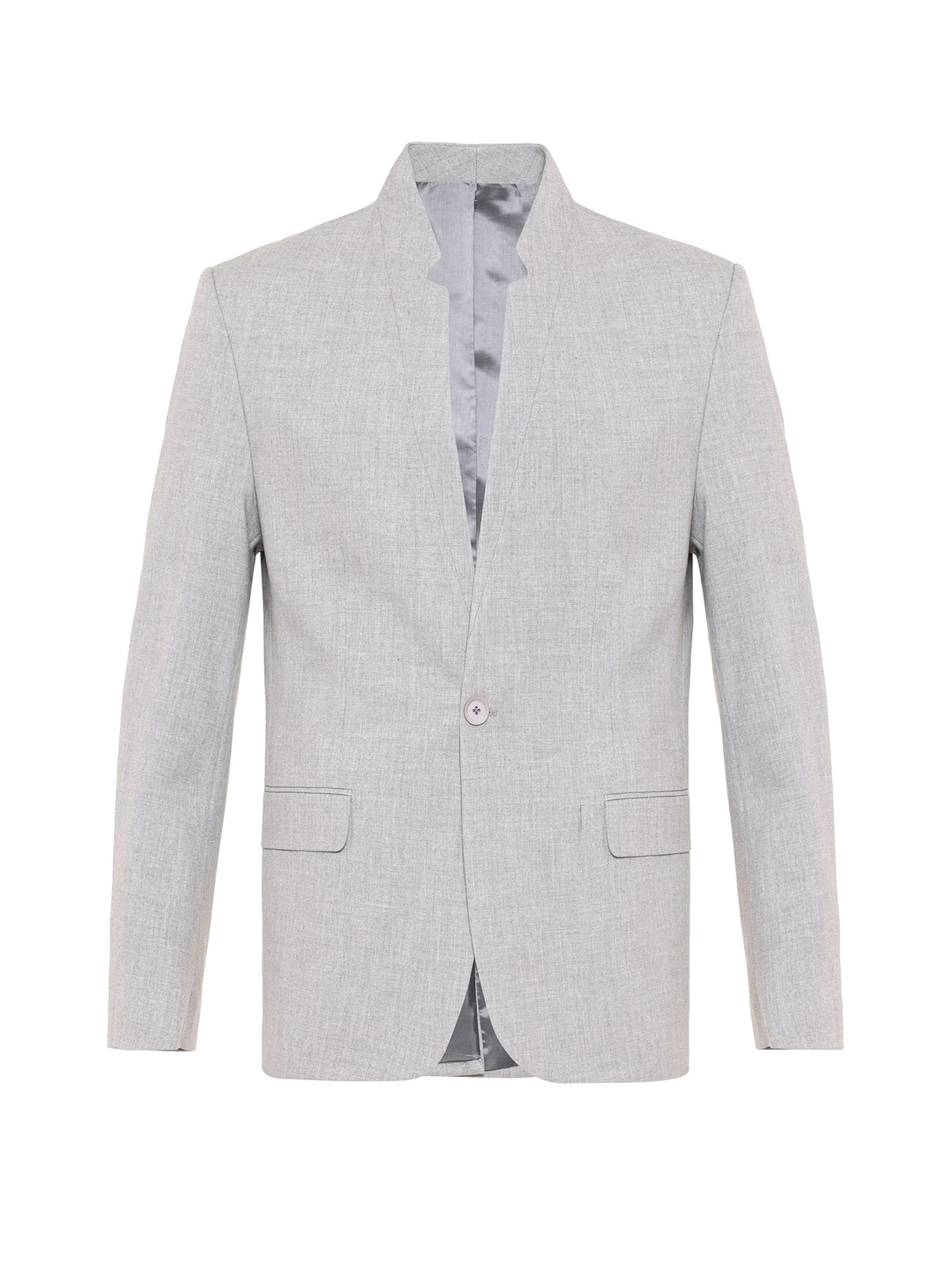 Antioch - Slim Fit Jaqueta de negócios em cinzento: frente