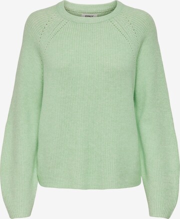 ONLY Sweater 'FIA' in Green: front