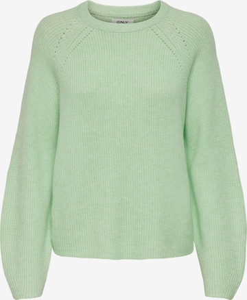 ONLY Sweater 'FIA' in Green: front