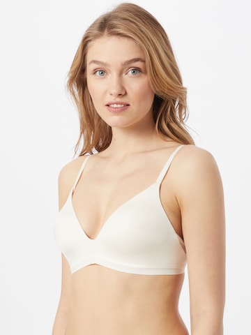 SLOGGI - Soutien de tecido Soutien 'WOW Comfort 2.0' em branco: frente