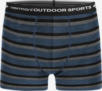 normani Sportondergoed 'Adelaide' in de kleur Navy / Grijs / Zwart, Productweergave
